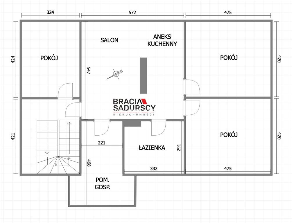 Mieszkanie czteropokojowe  na sprzedaż Kraków, Bieżanów-Prokocim, Bieżanów, Laskowa  135m2 Foto 3
