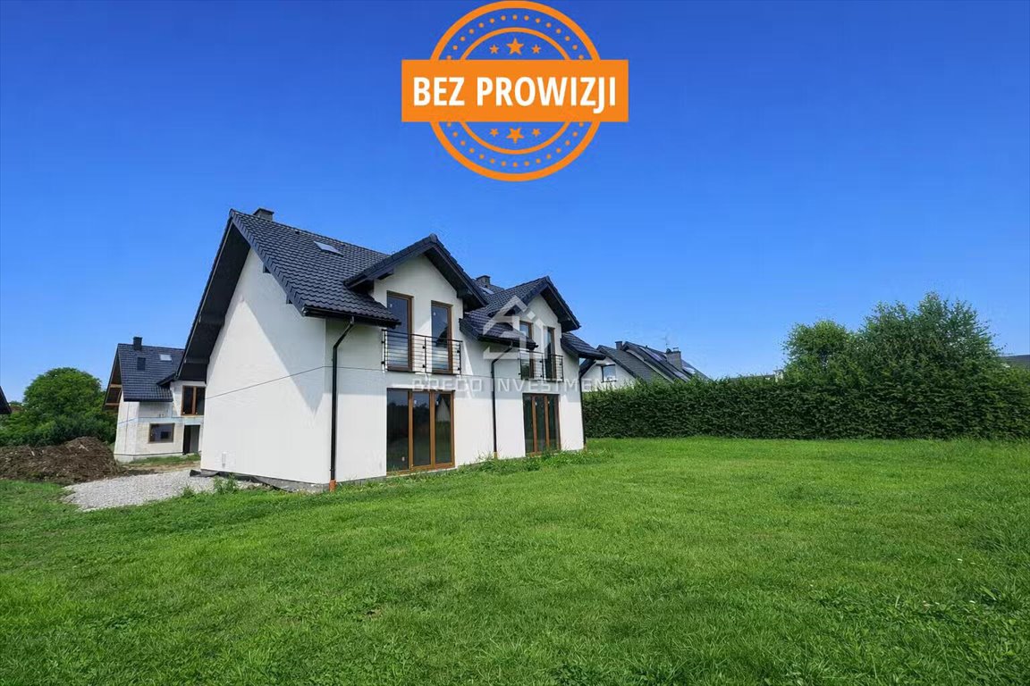 Nowy dom bliźniak 136 m2 z ogrodem i parkingiem Modlniczka, Krakowska  136m2 Foto 1