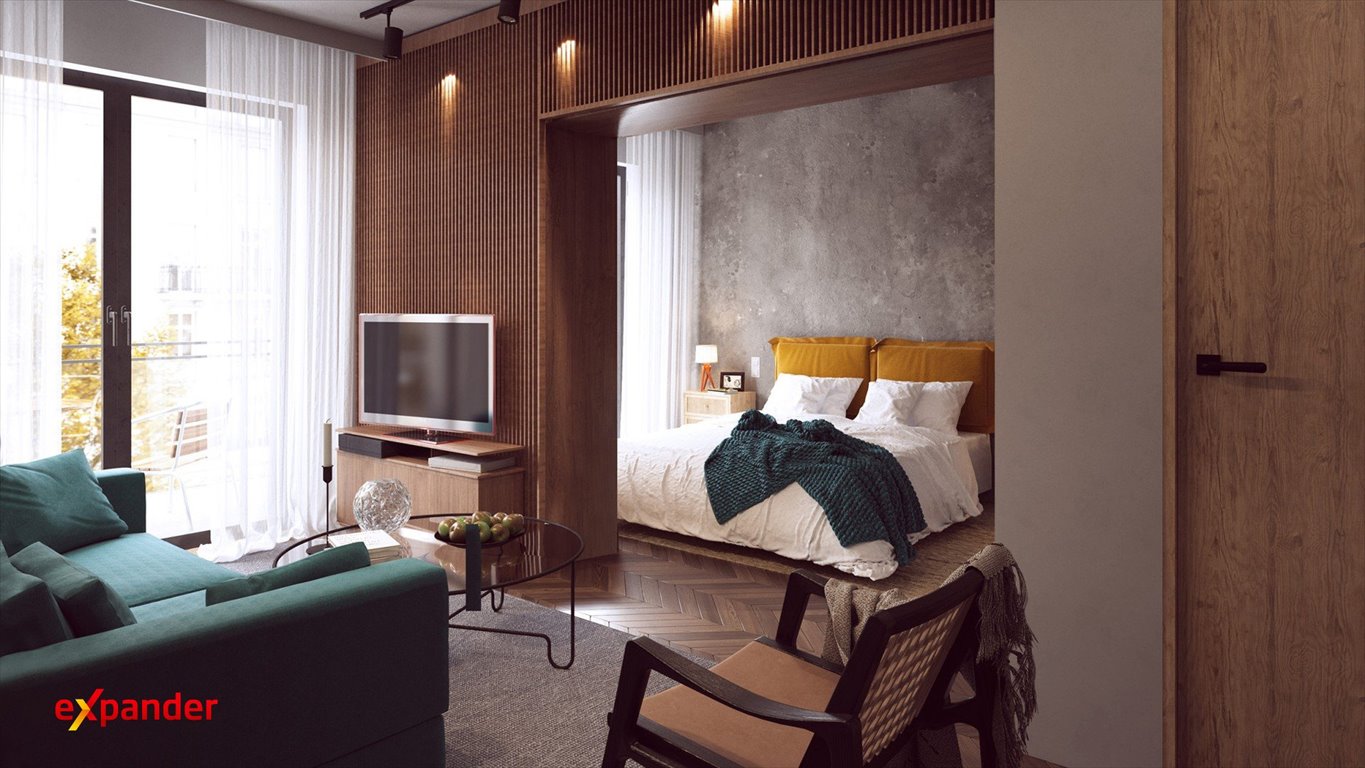 Atrakcyjny apartament 21,65 m² z dużym balkonem, blisko plaży Stegna, Grunwaldzka  22m2 Foto 1