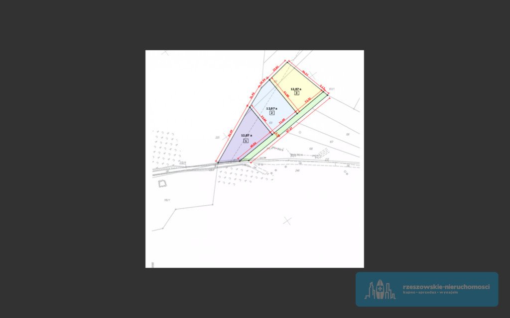 Działka budowlana na sprzedaż Werlas  1 207m2 Foto 12