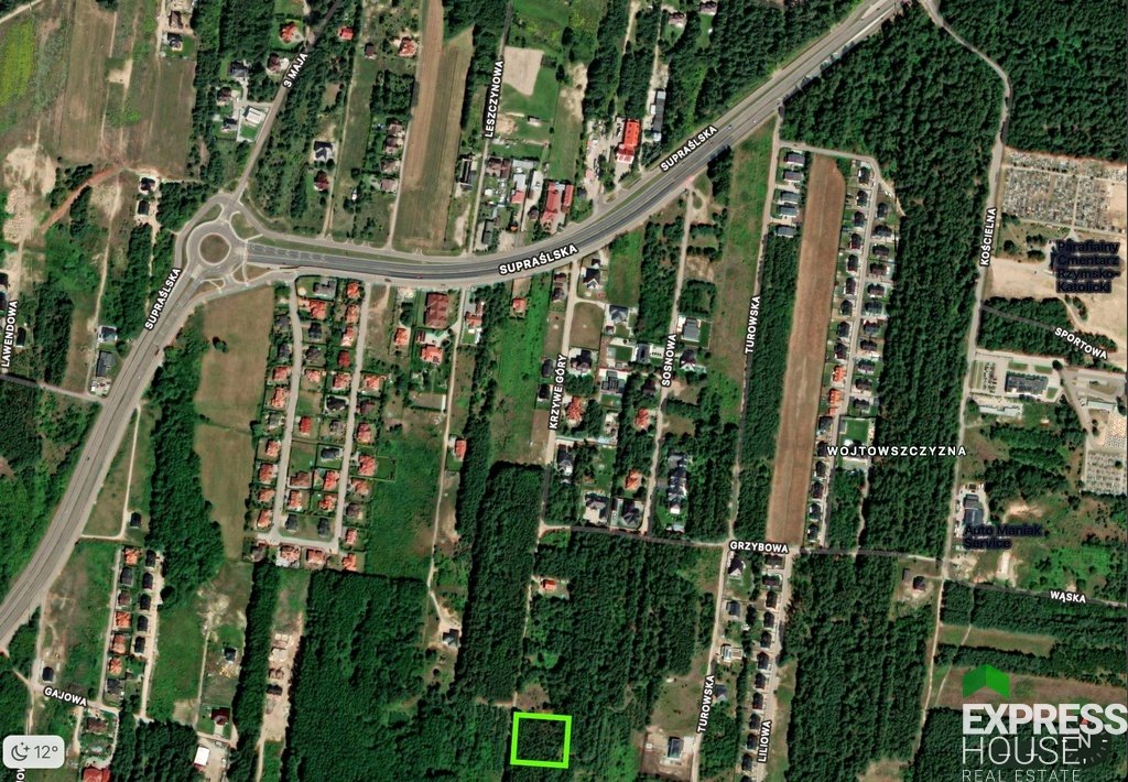 Działka budowlana na sprzedaż Nowodworce, Krzywe Góry  3 104m2 Foto 1