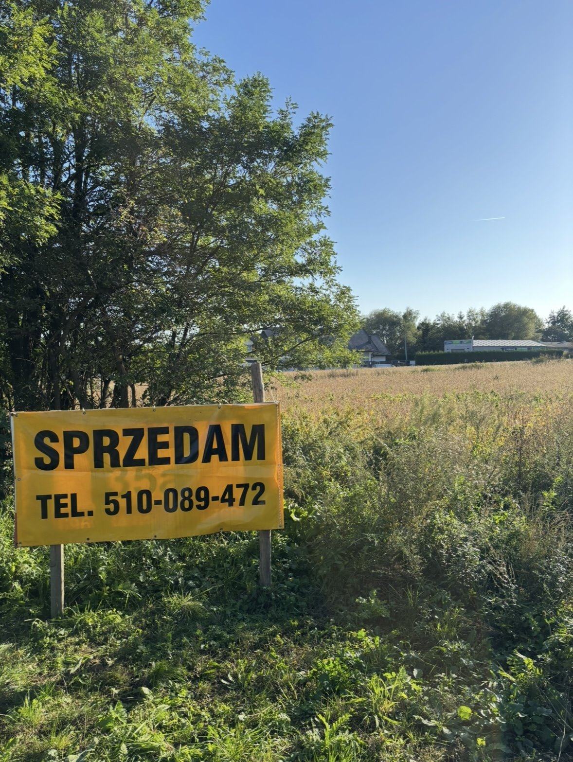 Sprzedam działkę 34 arów z mediami w Morawicy Morawica  3 400m2 Foto 1