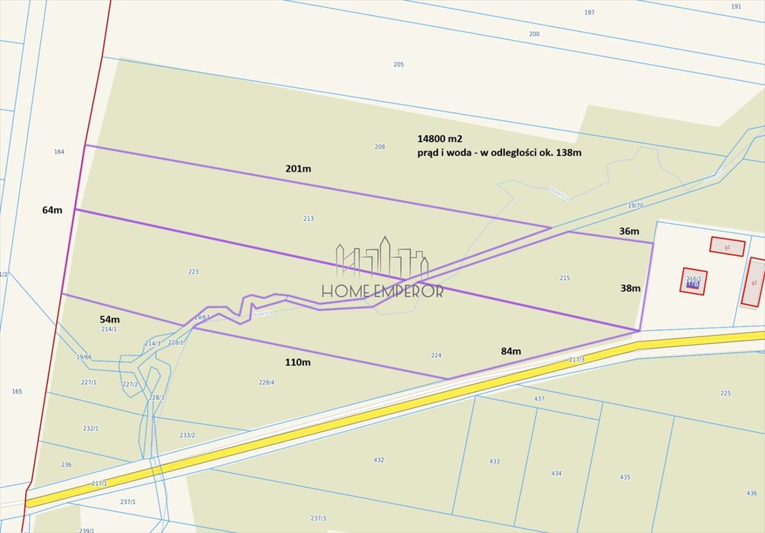 Działka budowlana na sprzedaż Kamionka  14 800m2 Foto 1