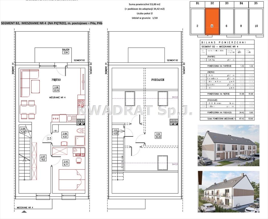 Mieszkanie dwupokojowe na sprzedaż Kępno  87m2 Foto 3