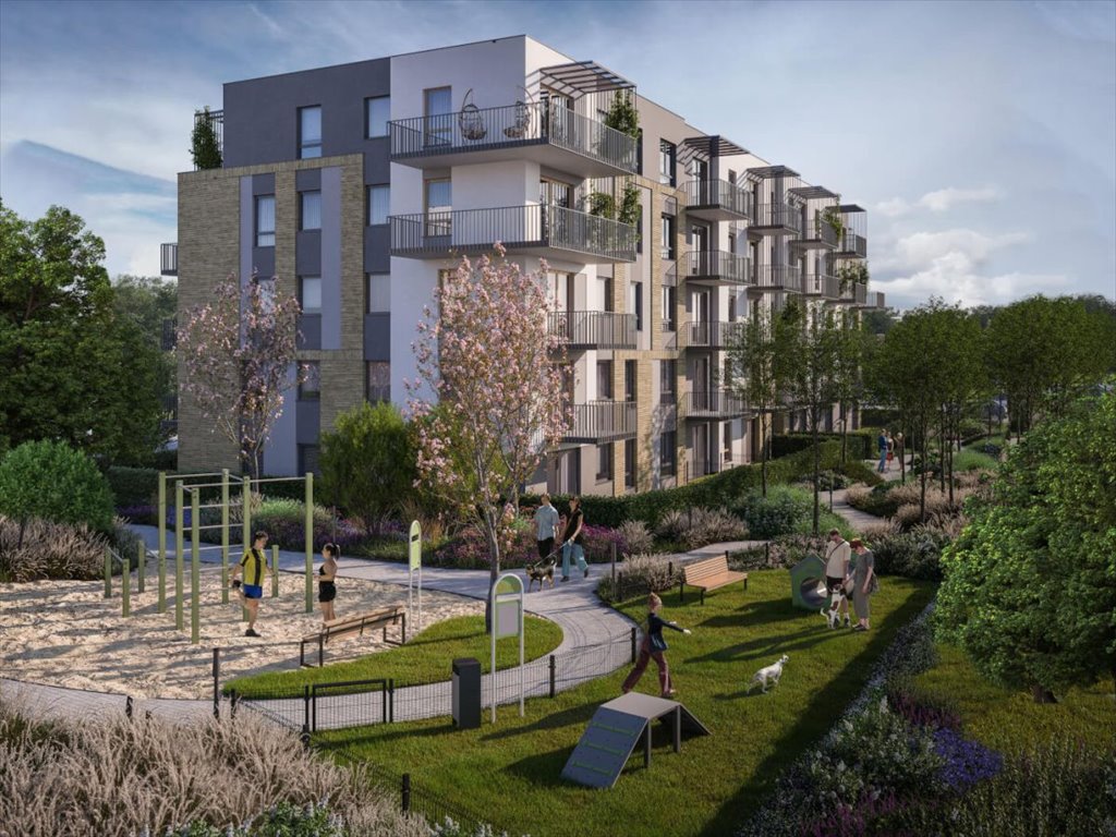 Nowoczesne 2-pokojowe mieszkanie z balkonem na Oruni Gdańsk, Orunia Południe, Rytelska  34m2 Foto 1