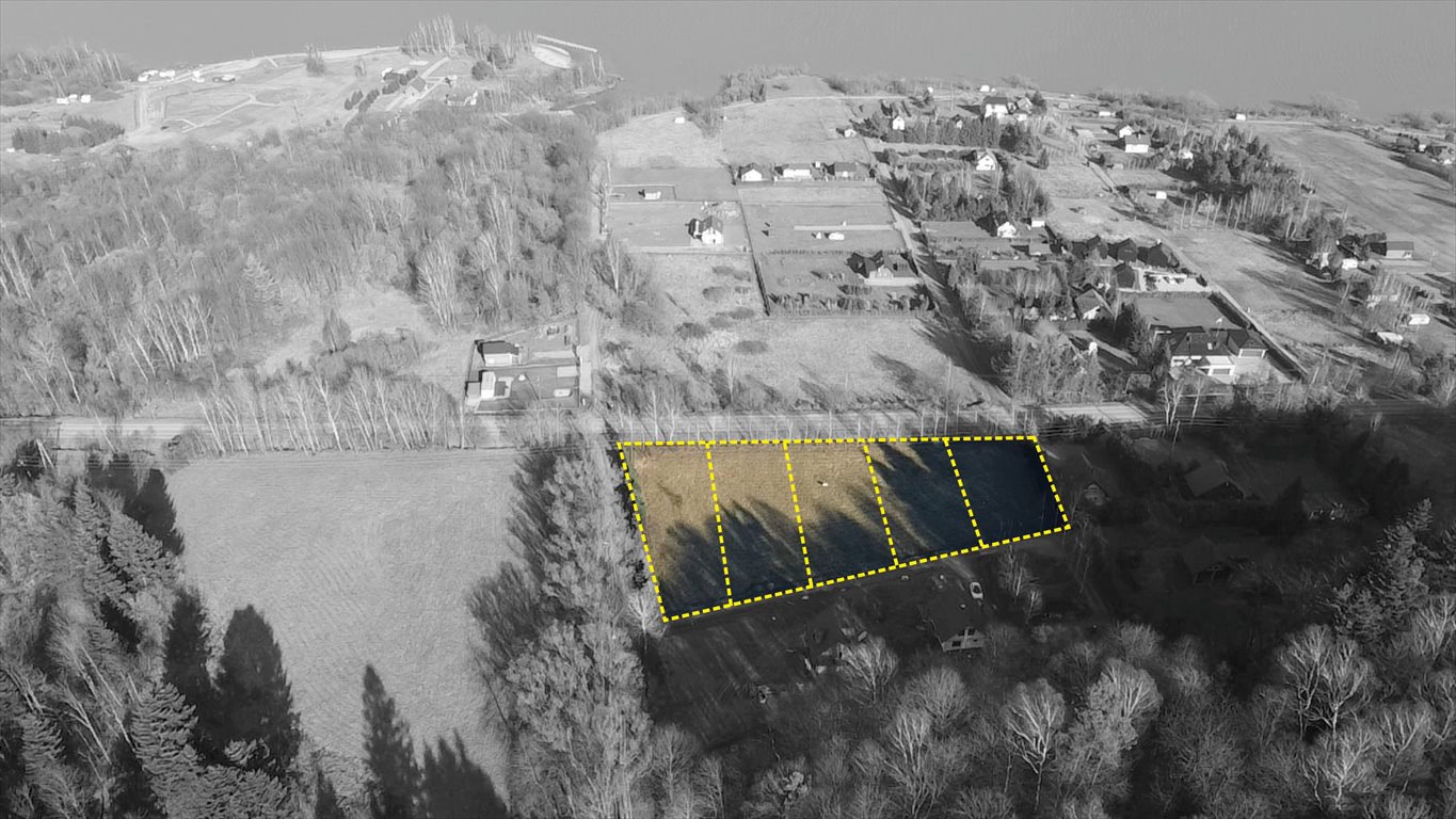 Działki przy jeziorze Klimkówka – 1000 m² każda Klimkówka  1 000m2 Foto 1