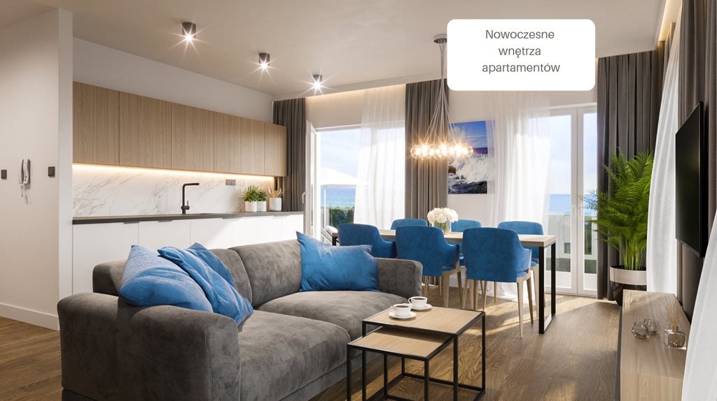 Mieszkanie dwupokojowe na sprzedaż Kosakowo, Apartamenty z widokiem na morze  38m2 Foto 6