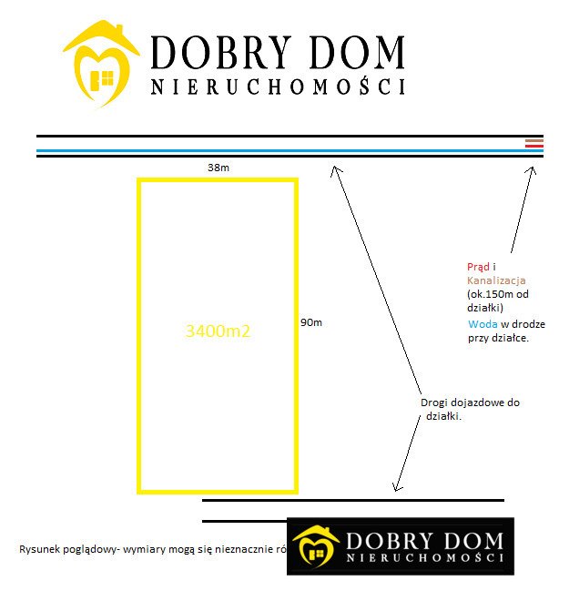 Działka 3400m² pod zabudowę, las, media, podział Wólka Ratowiecka  3 400m2 Foto 1