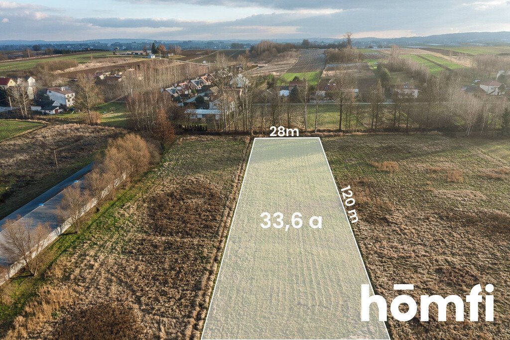 Działka budowlana 34 arów z szybkim dojazdem do Rzeszowa Zgłobień  3 400m2 Foto 1