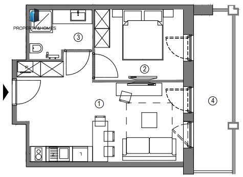 Mieszkanie dwupokojowe na sprzedaż Świnoujście  37m2 Foto 7