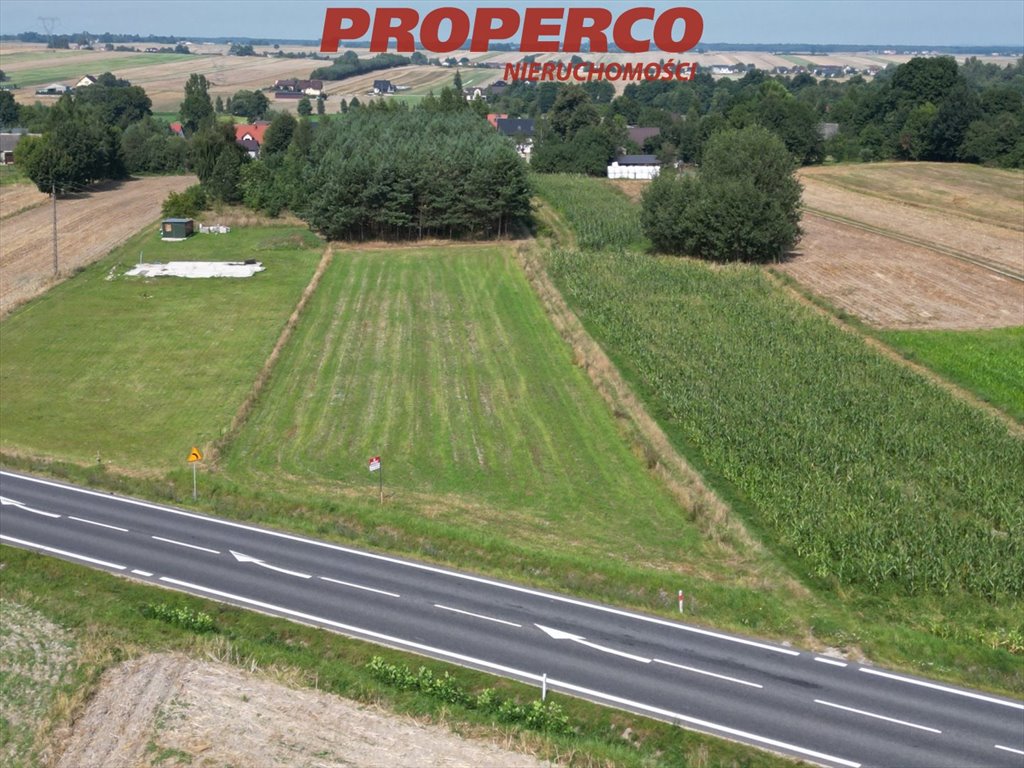 Działka 3000 m² przy głównej trasie w Wolicy, Jędrzejów Jędrzejów, Wolica  3 000m2 Foto 1