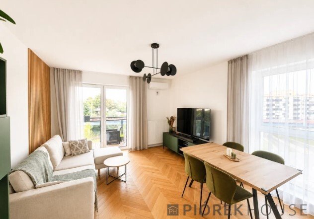 Nowoczesne 3-pokojowe mieszkanie (61,86 m²) z balkonem w Włochach Warszawa, Włochy, Szybka  62m2 Foto 1