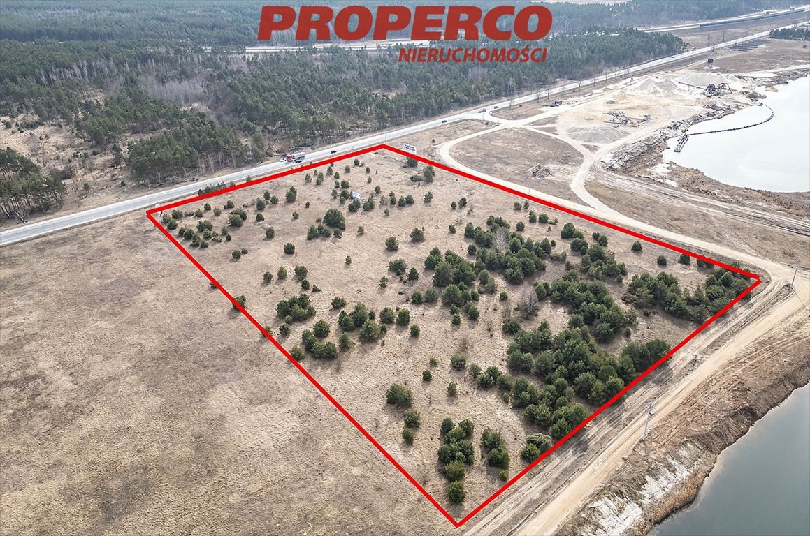 Działka 35 137 m² pod magazyny i handel, blisko S7 Chęciny, Tokarnia  35 137m2 Foto 1