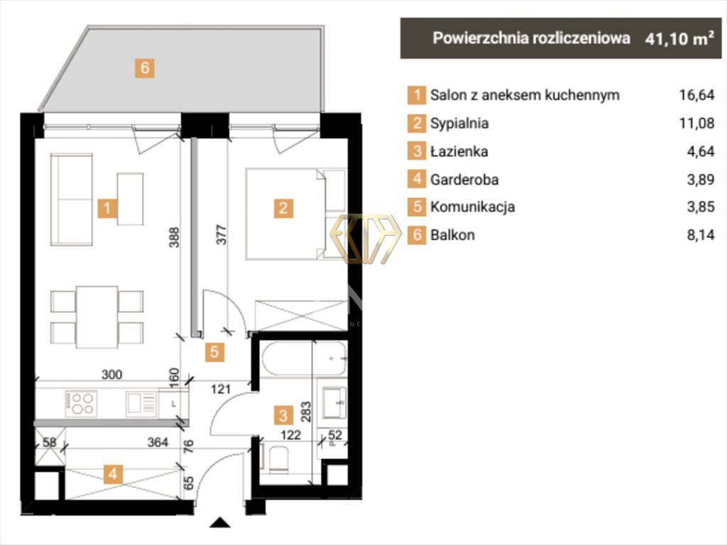 Mieszkanie dwupokojowe na sprzedaż Sosnowiec, Braci Mieroszewskich  41m2 Foto 6