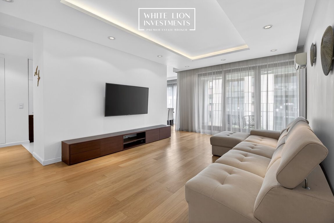 Przestronny apartament 109 m² z klimatyzacją i garażem zapraszam Warszawa, Wilanów, Kazachska  109m2 Foto 1