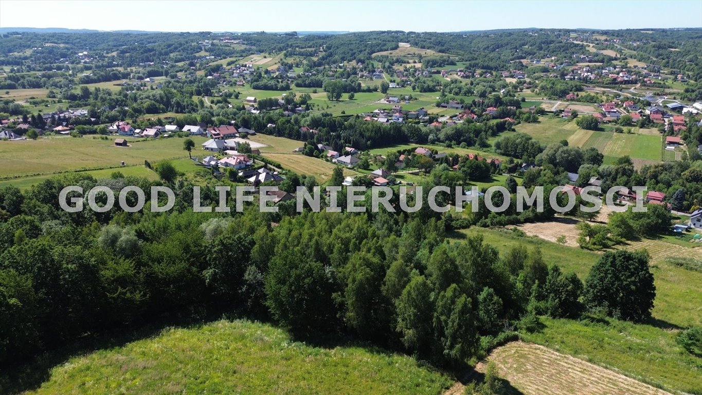Działka 26 arów z mediami, las i pola, do zabudowy Tyczyn, Tyczyn, Łany  2 600m2 Foto 1