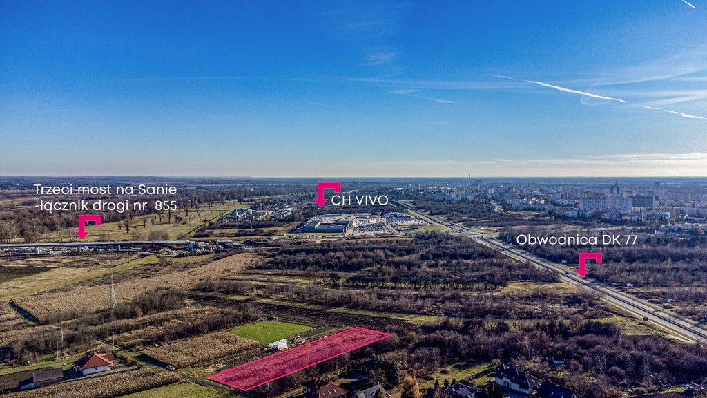 Działka inwestycyjna 3468 m² w Stalowej Woli z mediami Stalowa Wola, Żurawia  3 468m2 Foto 1
