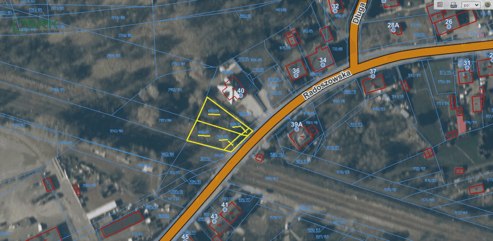 Działka 940 m² z możliwością zabudowy i dostępem do mediów Ruda Śląska, Radoszowska  940m2 Foto 1