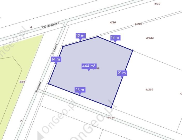 Działka budowlana na sprzedaż Poznań  445m2 Foto 1