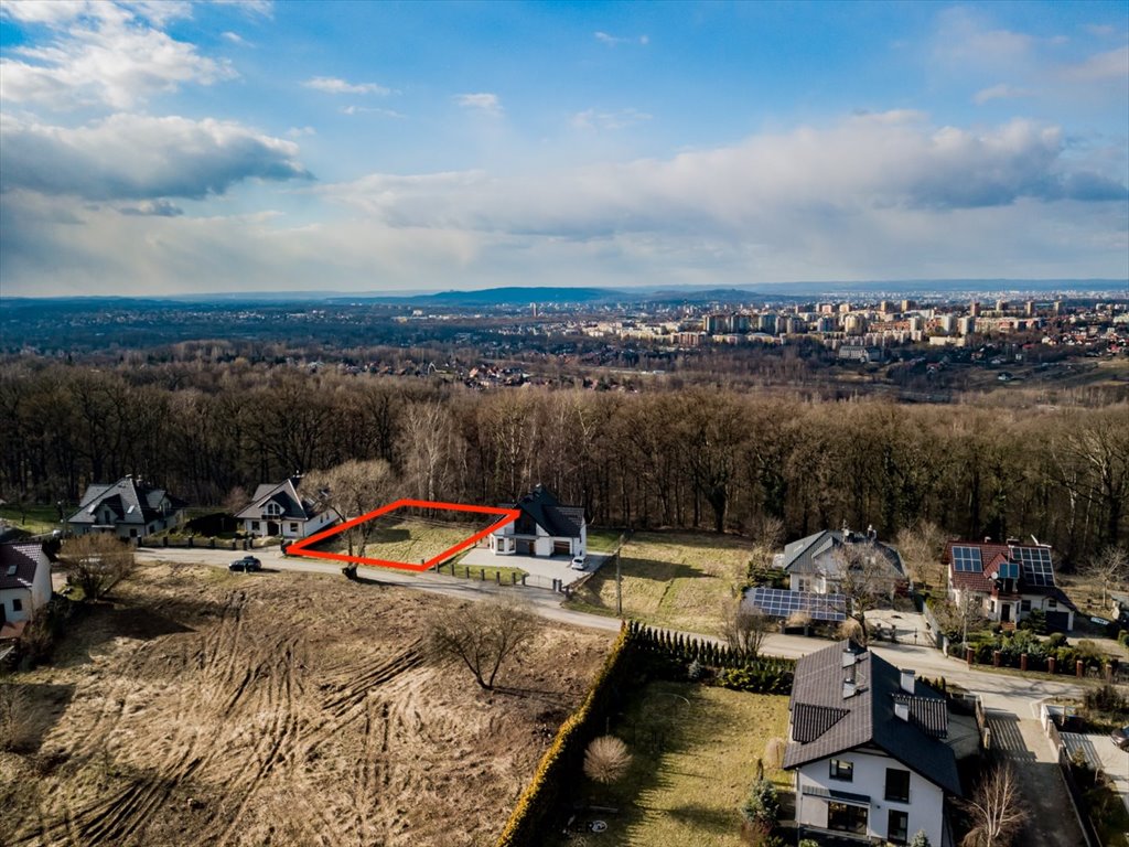 Działka budowlana na sprzedaż Kraków, Swoszowice, Rajsko  1 090m2 Foto 6