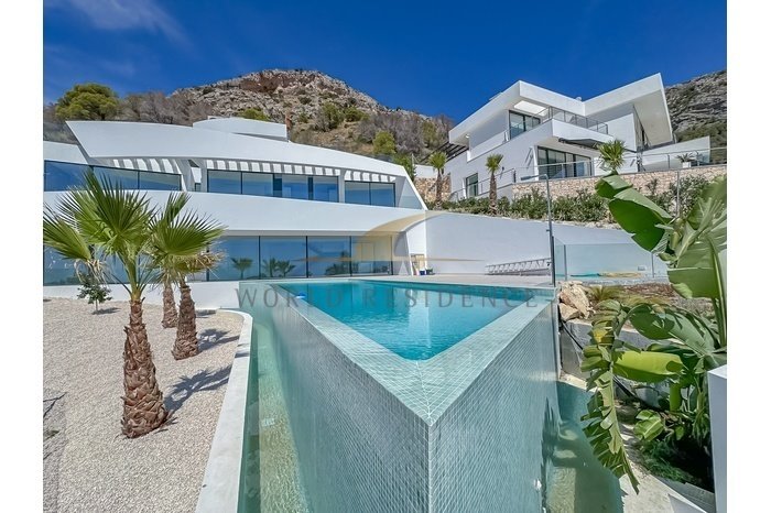 Luksusowa willa z panoramicznym widokiem na morze i góry Hiszpania, Altea Hills  413m2 Foto 1