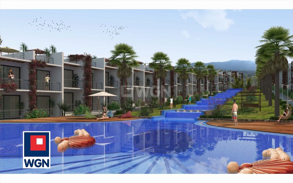 Luksusowa kawalerka z tarasem i widokiem na góry i morze Cypr, Esentepe, Esentepe, Esentepe  43m2 Foto 1