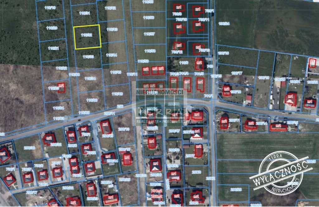 Działka pod dom jednorodzinny, media w drodze, Brzezie Brzezie K. Sulechowa  1 032m2 Foto 1