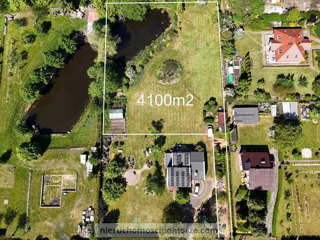 Działka budowlana 4100 m² z pełnym uzbrojeniem, blisko centrum Człuchów, Sasankowa  4 100m2 Foto 1