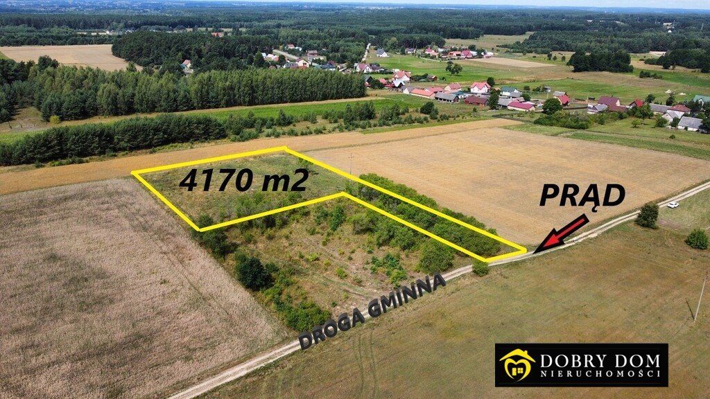 Działka 4170 m² z widokiem, warunki zabudowy - polecam! Chraboły  4 170m2 Foto 1