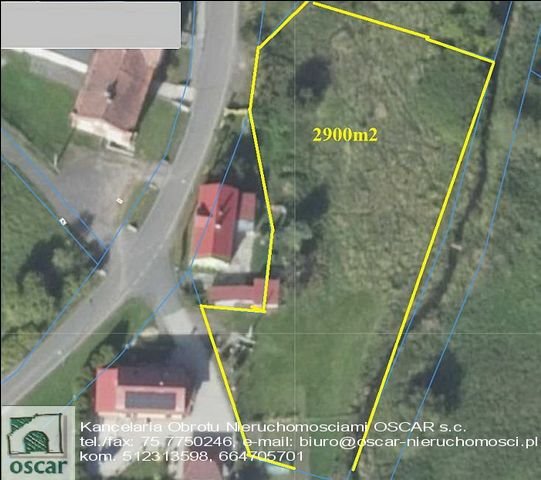 Działka inwestycyjna 2900 m² w Biernej, atrakcyjna cena Bierna  2 900m2 Foto 1