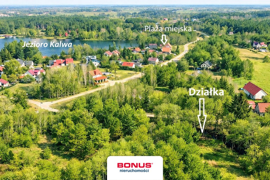 Działka 3811 m² z WZ, rzeka Kalwa, jezioro 450 m Tylkowo  3 811m2 Foto 1