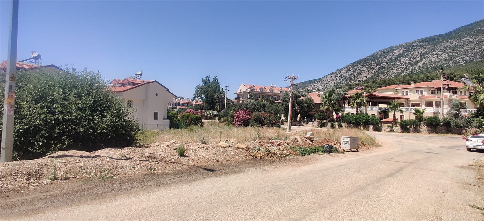 Działka pod willę z widokiem na naturę i miasto Turcja, Fethiye, Ölüdeniz, Fethiye, Muğla  Foto 1
