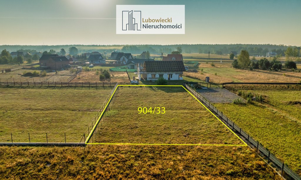 Działka budowlana na sprzedaż Wielbark  1 092m2 Foto 1