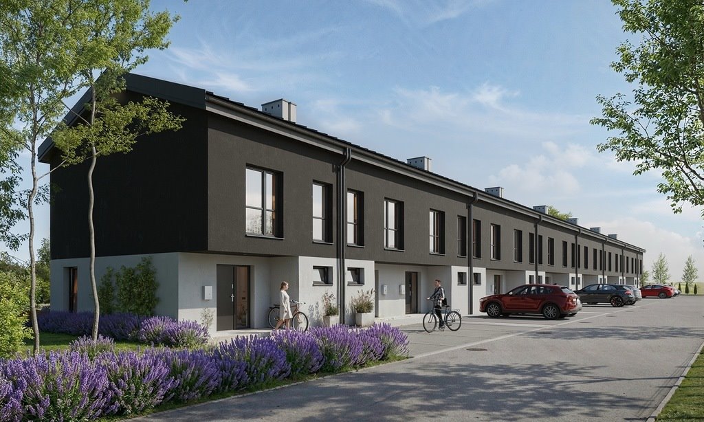 Nowoczesny dom w stanie deweloperskim, 78,83 m², Rzeszów Rzeszów, Myśliwska  79m2 Foto 1