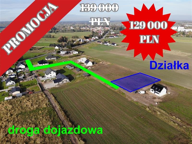 Działka budowlana na sprzedaż Sianów, Węgorzewska  1 306m2 Foto 1