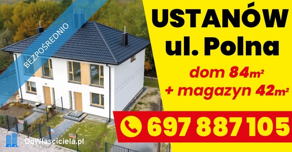 Dom na sprzedaż Ustanów  85m2 Foto 1