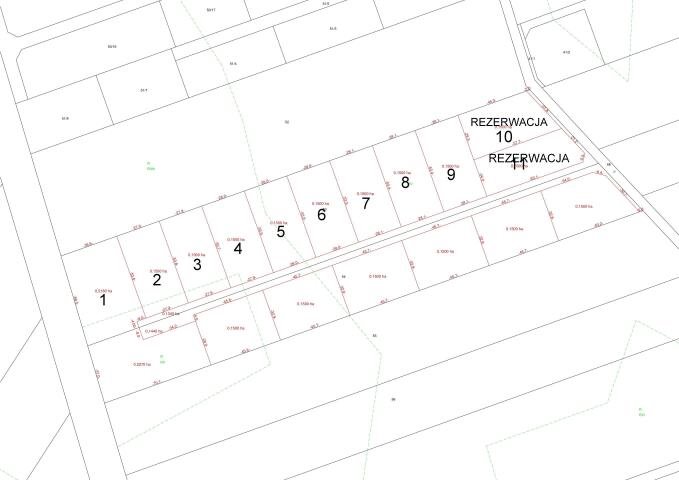 Działka 1500 m² w Zosinie (spokojna okolica, blisko Łomży) Zosin, Chabrowa  1 500m2 Foto 1
