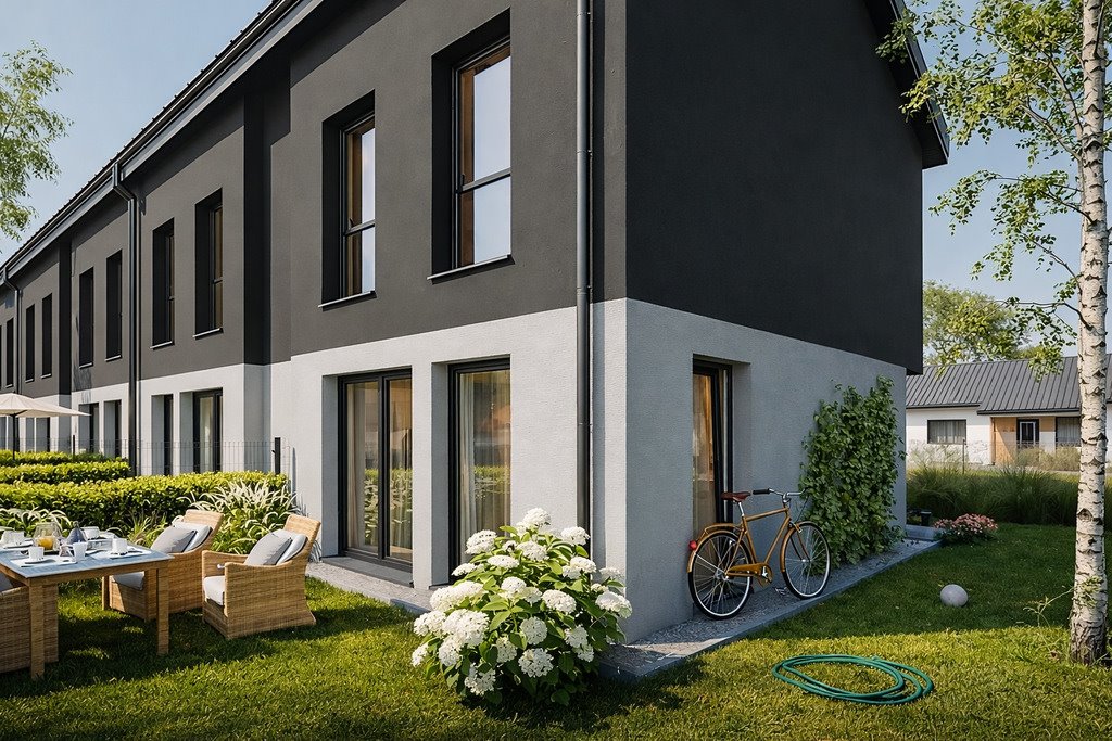 Do sprzedania nowoczesny dom 78 m² z ogrodem i poddaszem w Rzeszowie Rzeszów, Miłocin  79m2 Foto 1