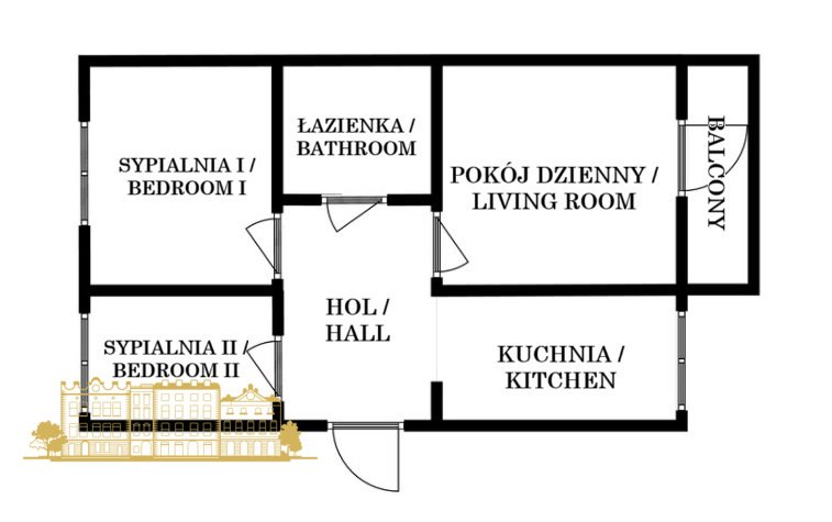 Mieszkanie trzypokojowe na wynajem Kraków, Krowodrza, Piastowska  50m2 Foto 8