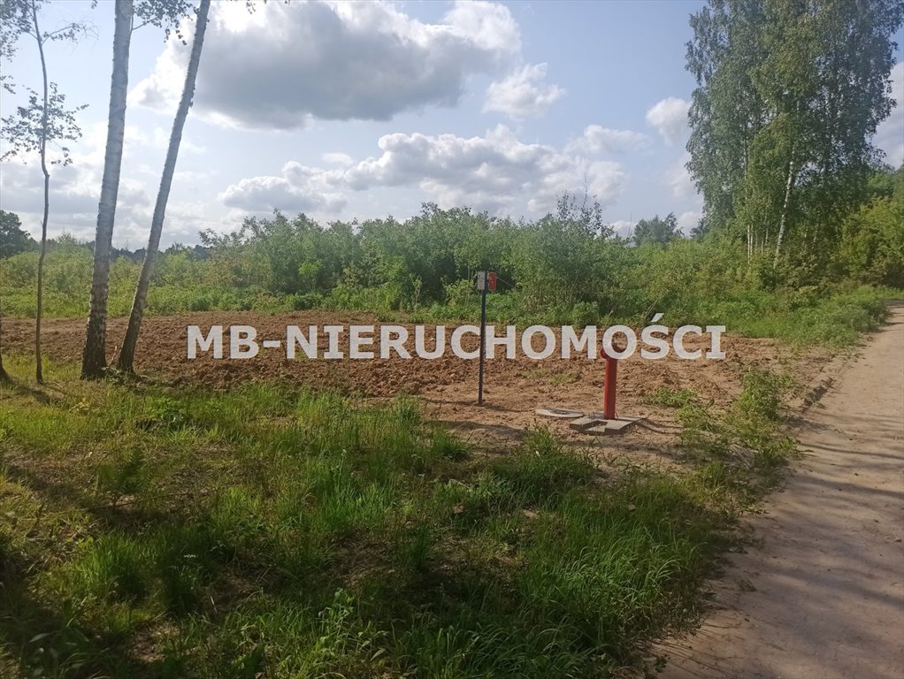 Działka budowlana 947 m² z mediami, lasem i jeziorem Myki  948m2 Foto 1