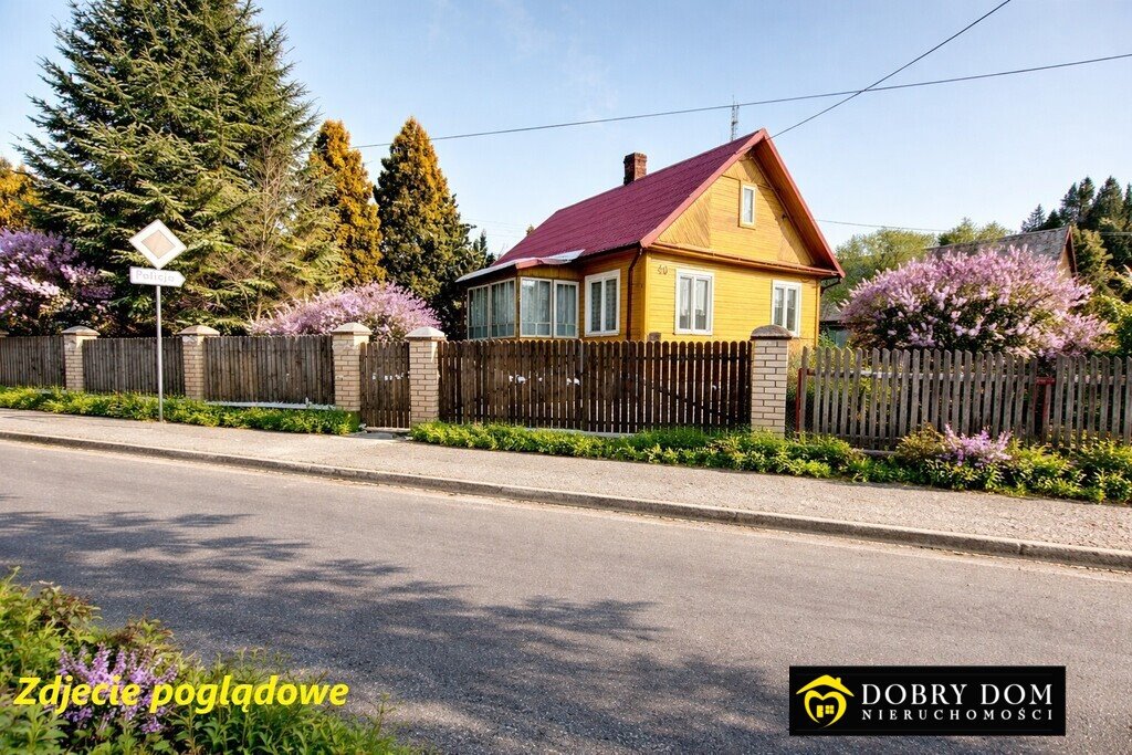 Urokliwy dom z bala na dużej działce w Krynki Krynki  60m2 Foto 1