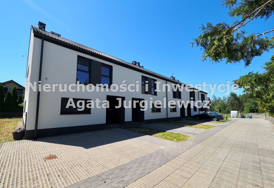 Zapraszam do obejrzenia nowoczesnego domu szeregowego 112,5 m² z ogrzewaniem podłogowym Sokołowice, Sokołowice  113m2 Foto 1