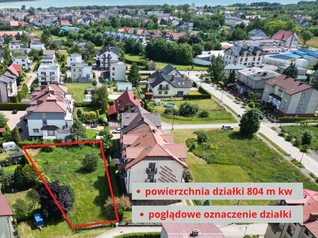 Działka przemysłowo-handlowa na sprzedaż Władysławowo, St. Przybyszewskiego  804m2 Foto 2