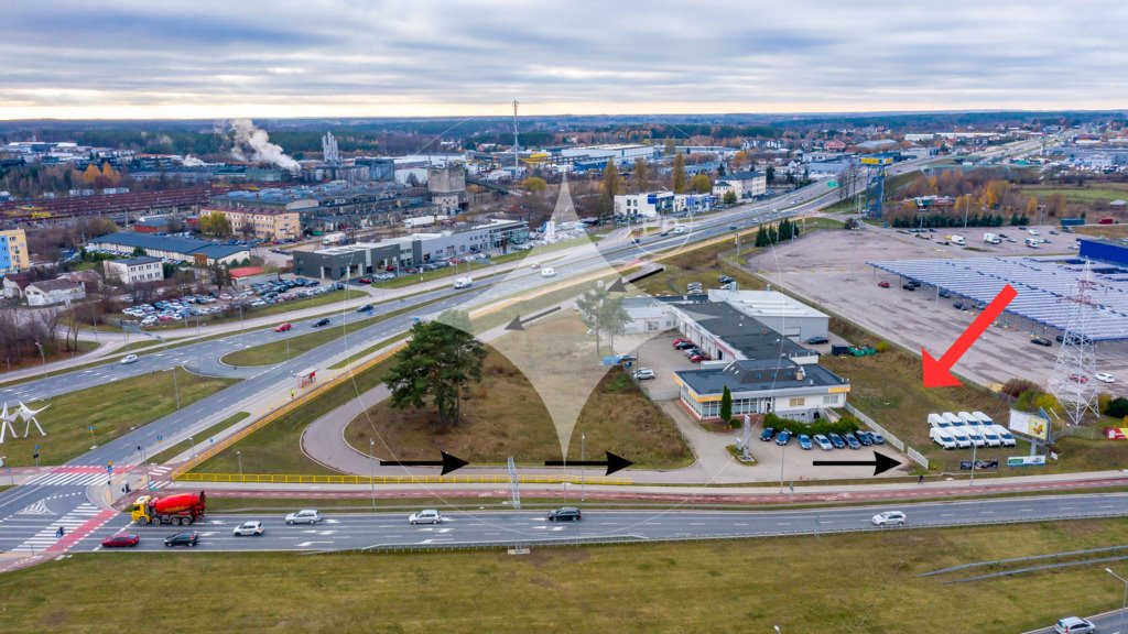 Działka na wynajem przy ul. Narodowych Sił Zbrojnych, 1752 m2 Białystok, Bacieczki, Narodowych Sił Zbrojnych  1 752m2 Foto 1