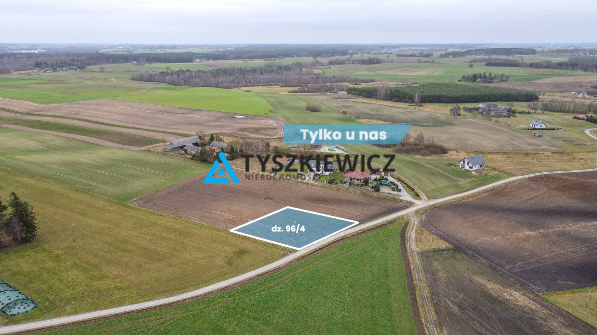 Działka 1200 m² z warunkami zabudowy, cicha okolica Bietowo  1 200m2 Foto 1