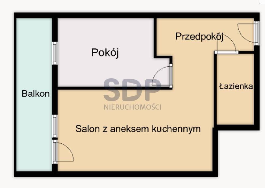 Mieszkanie dwupokojowe na sprzedaż Wrocław, Śródmieście, Jedności Narodowej  45m2 Foto 2