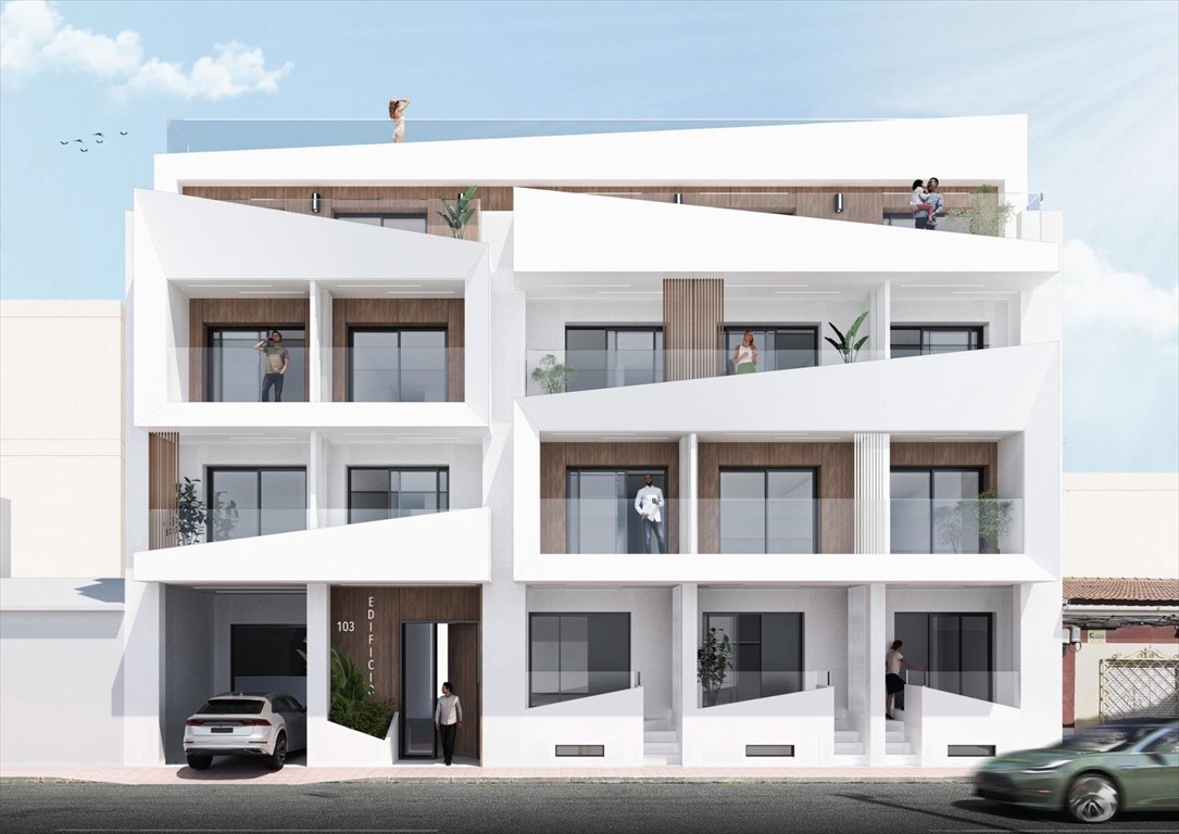 Zapraszam do obejrzenia nowoczesnego apartamentu 71 m² w Torrevieja Hiszpania, Torrevieja, Costa Blanca  71m2 Foto 1