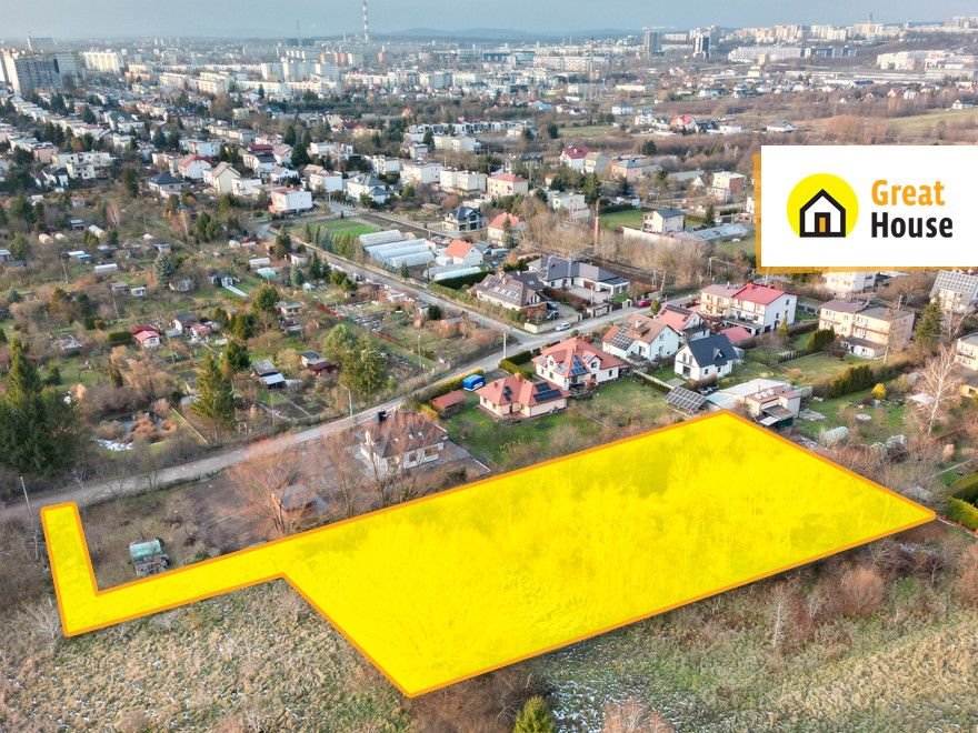 Przestronna działka 4001 m² z mediami i lasem w Kielcach Kielce, Napękowska  4 001m2 Foto 1