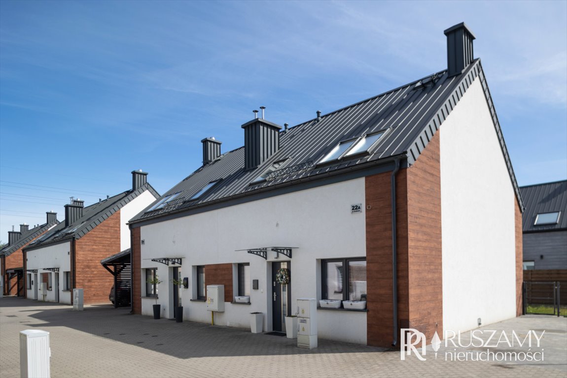 Nowoczesny dom dwulokalowy 94 m2 z ogrodem i parkingiem Orle  94m2 Foto 1