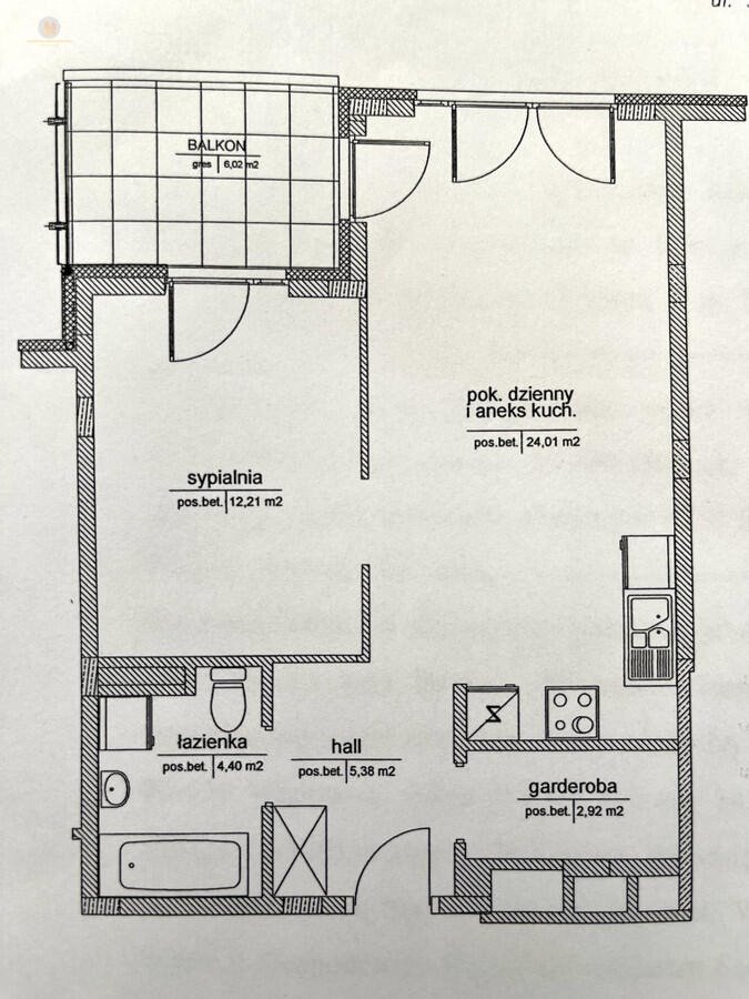 Mieszkanie dwupokojowe na sprzedaż Warszawa, Wilanów, Miasteczko Wilanów, Sarmacka  50m2 Foto 15